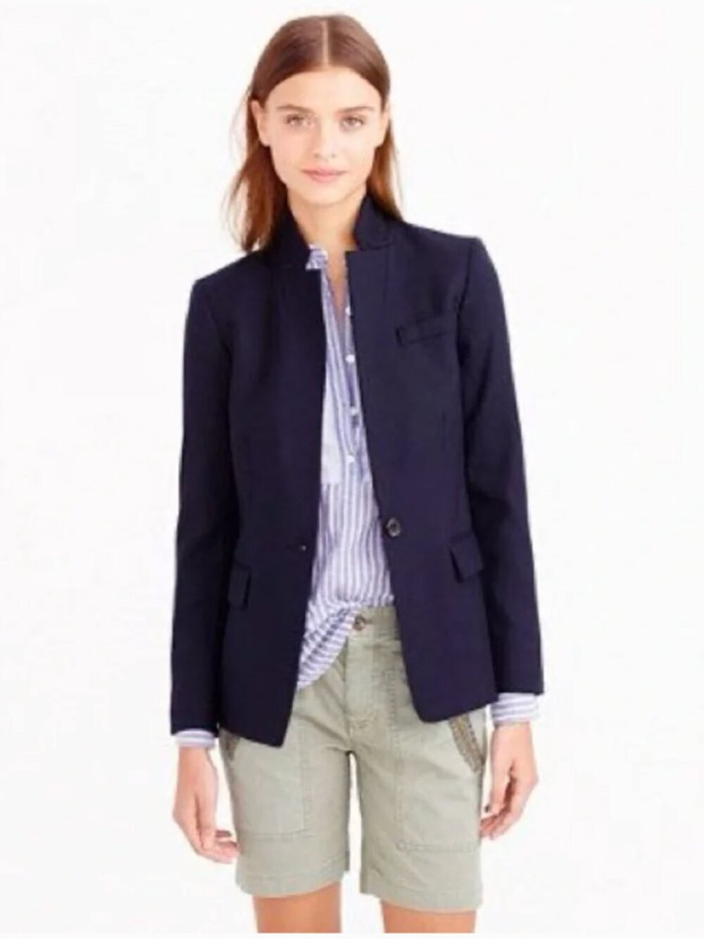 NWT J.Crew Women's Regent Blazer in Navy - Size 2